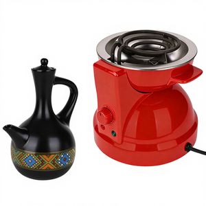 Tragbarer Elektrischer Kaffeekocher für Traditionelle Äthiopische Kaffeezeremonie Medja Fernelo <span class=keywords><strong>Jebena</strong></span> - Product Image 6