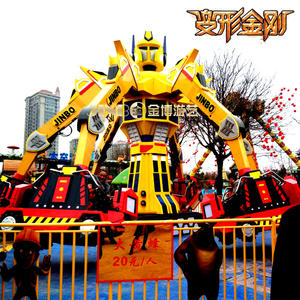 Autres produits d'amusement, attractions de parc, manège robotisé Iron Man, grande machine <span class=keywords><strong>Bumblebee</strong></span>, voiture intelligente robotisée à vendre - Product Image 2
