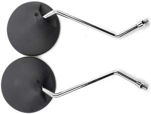 Rétroviseurs ronds <span class=keywords><strong>vintage</strong></span> réglables GOOFIT de 8 mm, remplacement pour kart, VTT, scooter, <span class=keywords><strong>moto</strong></span> tout-terrain, mini-<span class=keywords><strong>moto</strong></span>, cyclomoteur, quad - Product Image 6