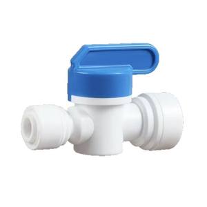 Válvula de bola para purificador de agua de 3/4 pulgadas, color azul real, para uso doméstico, comercial y en la cocina - Product Image 1