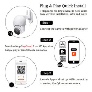 Camera Ip 1080 Giám Sát Không Dây Ai Thông Minh Tại Nhà 360 P Hệ Thống An Ninh Mạng Cctv Camera Ptz <span class=keywords><strong>Wifi</strong></span> - Product Image 4