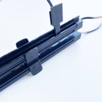 Aluminium interne de voie de puissance de DC12V/24V pour les supports d'affichage supérieurs de supermarché de magasins modernes