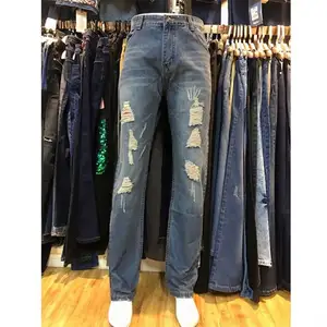 Voorraad Lot Groothandel Jeans Gebruikte Denim Voorraad Grote Maat Jeans Heren Hoge Kwaliteit Broek Grote Hoeveelheid Kleding Voorraad Groothandel