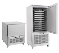 -Congélateur cryogénique à 40 degrés congélateur à 10 plateaux refroidisseur à chocs pour crème glacée à la viande