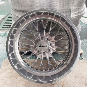 Rines Cromados Personalizados para Camioneta Todoterreno de 20-28 Pulgadas, 10 12 14J PCD CB, para F-150 Tundra TRD Pro XD Pro-4X AT4X AEV - Product Image 4