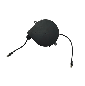 Enrouleur de câble rétractable universel pour la transmission de signal, enrouleur de <span class=keywords><strong>cordon</strong></span> anti-emmêlement, prise américaine, câbles d'alimentation et de données en plastique - Product Image 5