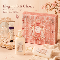 Coffret de Soins Corporels OEM ODM 3 pièces Thaw of Snow Fougère : Crème Mains 75g, Gel Douche 360g, Lotion 250g – Coffret Cadeau Parfumé de Luxe – Vente en Gros