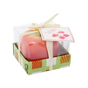 Velas Aromáticas Románticas con Forma <span class=keywords><strong>de</strong></span> Manzana, Velas con Aroma <span class=keywords><strong>a</strong></span> Manzana <span class=keywords><strong>para</strong></span> Nochebuena, Regalo Creativo <span class=keywords><strong>para</strong></span> Invitados - Product Image 1