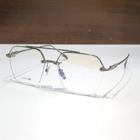 Gafas Ópticas de Diseño de Alta Calidad para Hombre y Mujer, Modelo Punk CH5810 TALLA 58-18, Monturas de Acetato y Titanio de Lujo para Negocios