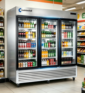 Vitrine Réfrigérée Commerciale Certifiée pour Supermarchés, Multi-étagères, à Refroidissement par Air, avec Porte Vitrée, Modèle Jyzd02-3 - Product Image 3