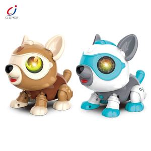 Kök DIY evcil köpek oyuncak çocuklar hayvan robot oyuncak yürüyüş akıllı interaktif dans ses kontrol robot köpek - Product Image 6
