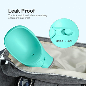 New Style 350ml 550ml Portable Pet Travel Water Bottle <b>Cat</b> Dog Water Bottles for Outdoor Walking Sports - Product Image 5