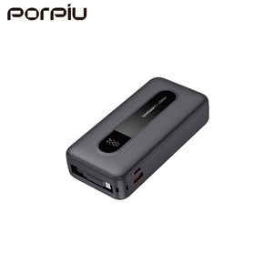 PORPIU 2025 Nouvelle batterie externe ultra-fine 20000 mAh avec câble rétractable, charge ultra-rapide PD22.5W, affichage LED, câble intégré, cadeau idéal - Product Image 6