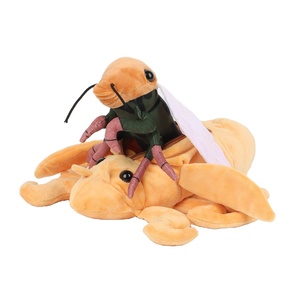 Nuovo Arrivo: Peluche Cicala Dorata 2-in-1, Giocattolo Imbottito a Forma di Cicala con Cotone PP in Poliestere - Product Image 1
