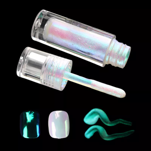 New Nail Lỏng Gương <span class=keywords><strong>Chrome</strong></span> Tắc Kè Hoa Loạt Móng Tay Nghệ Thuật Chất Lỏng Ma Thuật Kim Loại <span class=keywords><strong>Chrome</strong></span> Gương Bột Lỏng Tùy Chỉnh Nhãn OEM - Product Image 5