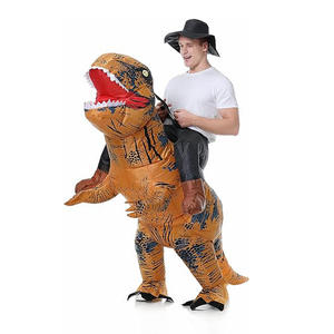 Costume de <span class=keywords><strong>dinosaure</strong></span> gonflable <span class=keywords><strong>T</strong></span>-<span class=keywords><strong>Rex</strong></span> pour jeu de rôle, mascotte de fête, avec souffleur, en polyester, unisexe, adulte, personnalisé, pour Halloween - Product Image 4