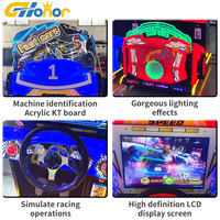 G-Honor Metal pour machine de jeu pour aire de jeux intérieure pour enfants, jeu de course automobile avec garantie d'un an pour les parcs d'attractions