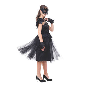תחפושת ברבור שחור עם נוצות, חצאית טול, מסכה ואביזרים, שמלת הופעה לבמה, מסיבות תחפושות - Product Image 3