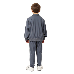 Tuta Sportiva per Bambini Disponibile, Set Sportivo Casual in Tinta Unita per Bambini, Vendita all'Ingrosso - Product Image 3