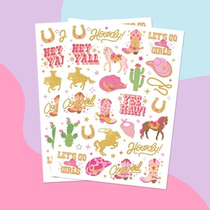 Bachelorette Kids Temporary Tattoo <strong>Stickers</strong> Waterproof Designs for Face Printed for Western Party Theme - Product Image 6