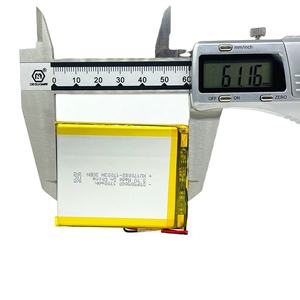 Más de 1000 modelos, 700 en stock, contáctenos. Control de calidad estricto. Batería de iones de litio 505060 de 1700 mAh y 3.7 V. Precio de fábrica al por mayor. Polímero personalizado. - Product Image 4