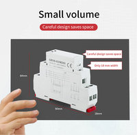 Relais de surveillance de tension GEYA GRV8-03 M265 3P+N, relais de commande triphasé 4 fils, 10A 220V
