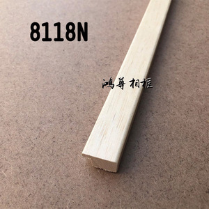 8118W White Wood Molding <b>For</b> Picture <b>Frames</b> Traditional Chinese <b>Painting</b> <b>Frame</b> Edge Trim Durable - Product Image 4