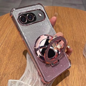 Coque de protection Premium Diamant Bling Bling <span class=keywords><strong>Chrome</strong></span> avec béquille pour <span class=keywords><strong>Google</strong></span> Pixel 10 Pro 9 8 Pro XL 7A - Product Image 6