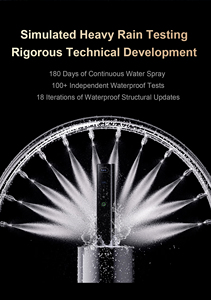 กลอนประตูอัจฉริยะ Glomarket กันน้ำ ระบบจดจำใบหน้า 3 มิติ พร้อมกล้อง  ระบบล็อคดิจิตอลอิเล็กทรอนิกส์ Tuya  ระบบสแกนลายนิ้วมือ - Product Image 5