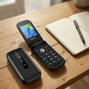 Teléfono Móvil Plegable M9 con IA, Teléfono con Bisagra en Forma de U, Teléfono Flip 2G LTE, Celulares Plegables con CloudAPP - Product Image 4