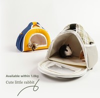 Sac à dos de transport pour animaux de compagnie, personnalisable, portable, anti-perte, respirant, chaud, en Oxford, pour petits animaux et oiseaux, idéal pour les voyages