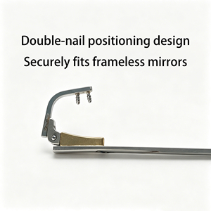 Glasses <strong>Parts</strong> Spring Hinge <strong>Eyeglass</strong> Accessories Rimless Dual Rubber End Caps Screw Lock Craft Temple Multi-Color Electroplated - Product Image 4