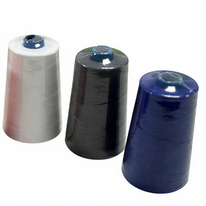 <span class=keywords><strong>Fil</strong></span> à coudre en polyester teint 100% polyester <span class=keywords><strong>fil</strong></span>é 40s/2/3 couleur unie en gros - Product Image 1