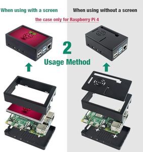 Aismartlink 3.5 inch LCD màn hình cảm ứng 480x320 SPI TFT hiển thị với bảo vệ trường hợp Shell cho Raspberry Pi 4B - Product Image 5