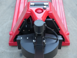 Chariot à palettes électrique portable 1T 2.0T, chariot à palettes à conducteur marchant entièrement électrique pour des travaux de manutention rapide des matériaux - Product Image 3