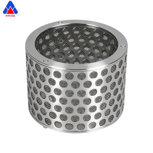 Elemento filtrante de malla metálica lavable de acero inoxidable 316 de alta resistencia con conexión de brida de la fábrica Huahang - Product Image 5