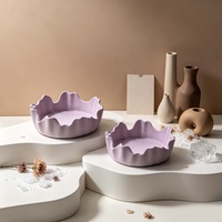 Moules en silicone ondulés irréguliers Early Riser pour projets de moulage décoratifs, de présentoirs à fruits en résine DIY, de bols de rangement et de projets de moulage décoratifs