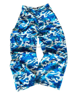 <span class=keywords><strong>Pantaloni</strong></span> <span class=keywords><strong>larghi</strong></span> <span class=keywords><strong>con</strong></span> stampa mimetica mimetica e ampia su misura in tela di cotone stile oversize <span class=keywords><strong>pantaloni</strong></span> Cargo da uomo <span class=keywords><strong>con</strong></span> tasca laterale - Product Image 1