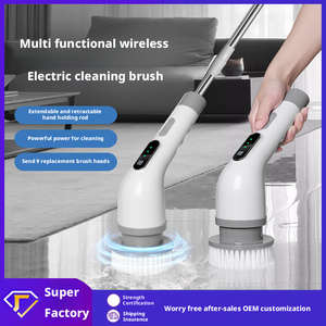 Wholesale Wireless Cleaning Brush Bathroom Window Kitchen Automotive Multifunctional Household Rotating <b>Machine</b> - Product Image 6