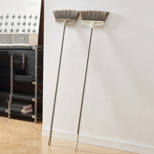 Balai à long manche américain de 133 cm, épaissi, robuste, pour garage, en acier inoxydable, pour le <span class=keywords><strong>nettoyage</strong></span> des sols domestiques - Product Image 6