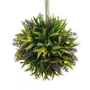 Decoración Colgante Artificial de Primavera/Verano, Bola de Boj de Plástico para Decoración de Jardín, Hogar, Hotel, Bodas y Fiestas - Product Image 4