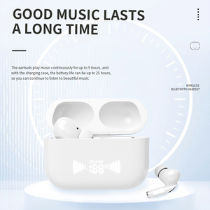 OEM TWS nhà sản xuất cảm ứng mềm mại ANC enc 5.3bt hifi trong tai thể thao EarBuds Hot Bán chủ động tiếng ồn hủy bỏ LED pin Airoha - Product Image 6