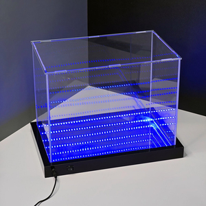 Assemble Clear <strong>Acrylic</strong> LED Modern Display Case for Shoes with <strong>Custom</strong> Logo - Product Image 3