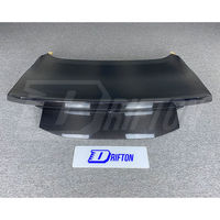 Tapa de Maletero Trasera de Fibra de Carbono de 1 Pieza Drifton Mustang High Kick SA, Acabado Brillante/Mate, Protección UV para Ford Mustang Gen7 S6