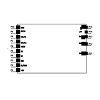 Carte de développement ESP-32 WIFI+ 2-en-1 avec CPU double cœur basse consommation ESP32 ESP-32S 2,4 GHz