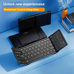 Mới Tùy Chỉnh Im Lặng Cấu Hình Thấp Có Thể Sạc Lại Cắt Kéo Trục Mini 60% Key Bt Túi Không Dây Có Thể Gập Lại Mỏng Bàn Phím - Product Image 2