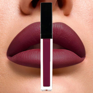 Yeni özellik ürün hiçbir kuru dudak parlatıcısı su geçirmez organik mat ruj özel etiket - Product Image 2