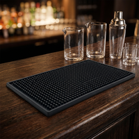 Tapis de barre en PVC écologique de haute qualité Plateau d'égouttement étanche et résistant aux taches pour accessoires de barre de comptoir de bar