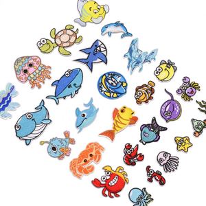 High Quality Custom Special Design Marine Animals Fish Embroidery Patch for Clothes - Product Image 5