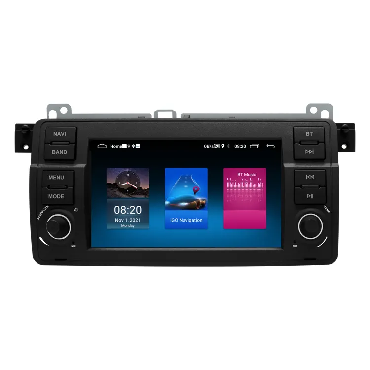 AutoRadio 1 Din Android 10 Car DVD Player Cho BMW E46 M3 318/320/325/330/335 Rover 75 1998-2006 GPS Navigation BT Wifi RDS